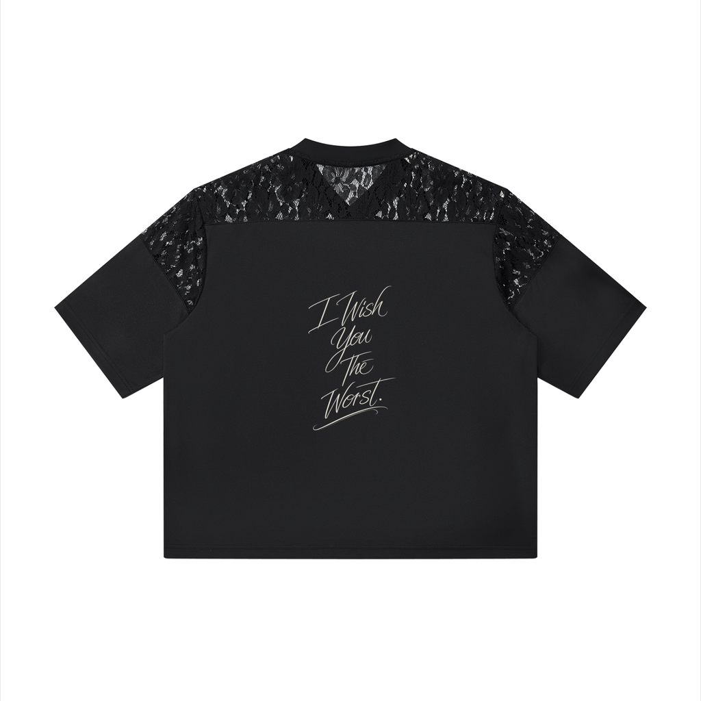 “WISH YOU THE WORST” Unisex V-Neck