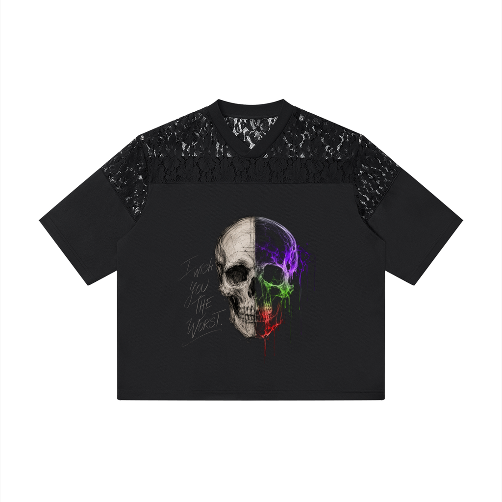 “WISH YOU THE WORST” Unisex V-Neck